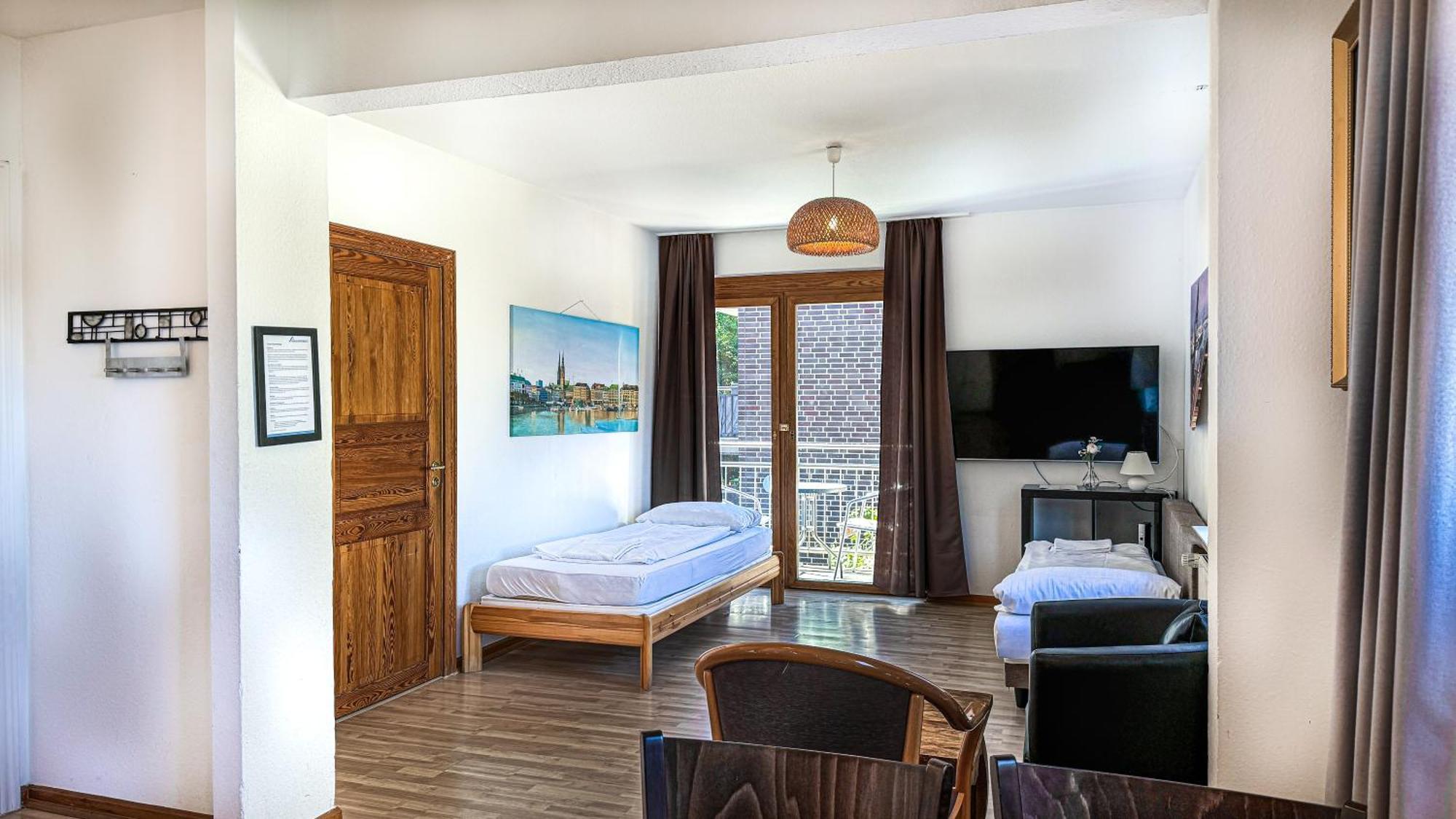 Hansa Apartments ฮัมบูร์ก ภายนอก รูปภาพ