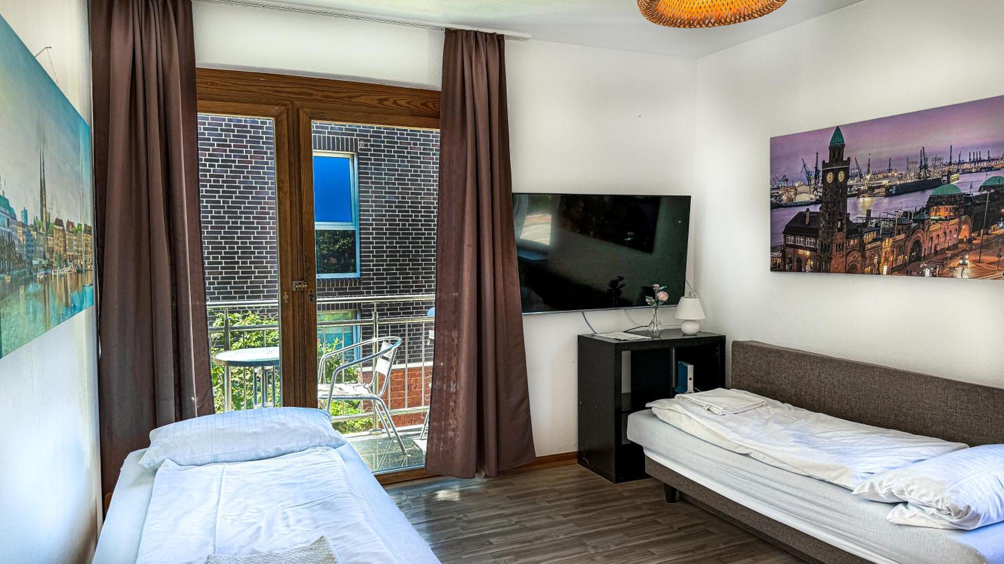 Hansa Apartments ฮัมบูร์ก ภายนอก รูปภาพ
